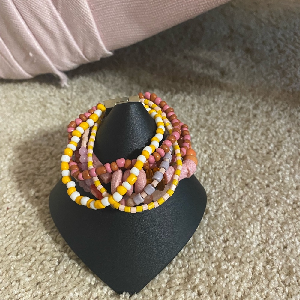 Anthropologie beaded bracelet- never worn